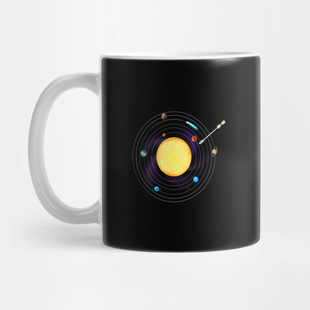 Solar System Sun And Nine Planets Pluto Is Dwarf Planet by mangobanana